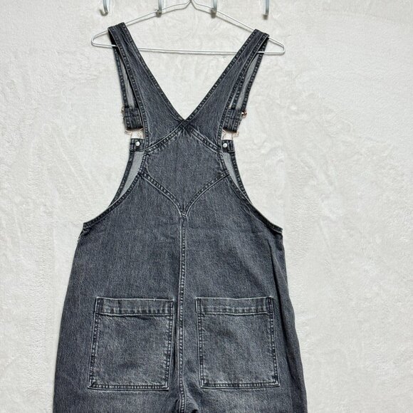 Universal Thread Denim Jean Bib Overalls Black  Women's 2/26R - Picture 11 of 12
